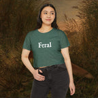 Feral Festival Crop Tee