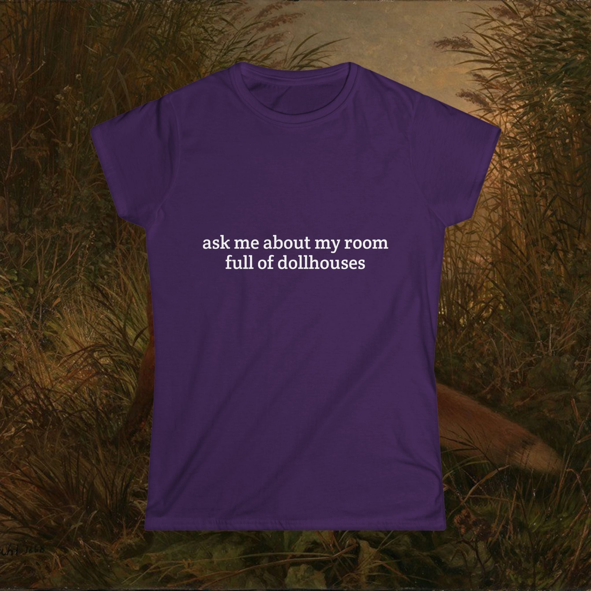 Ask Me About My Dollhouses Tee