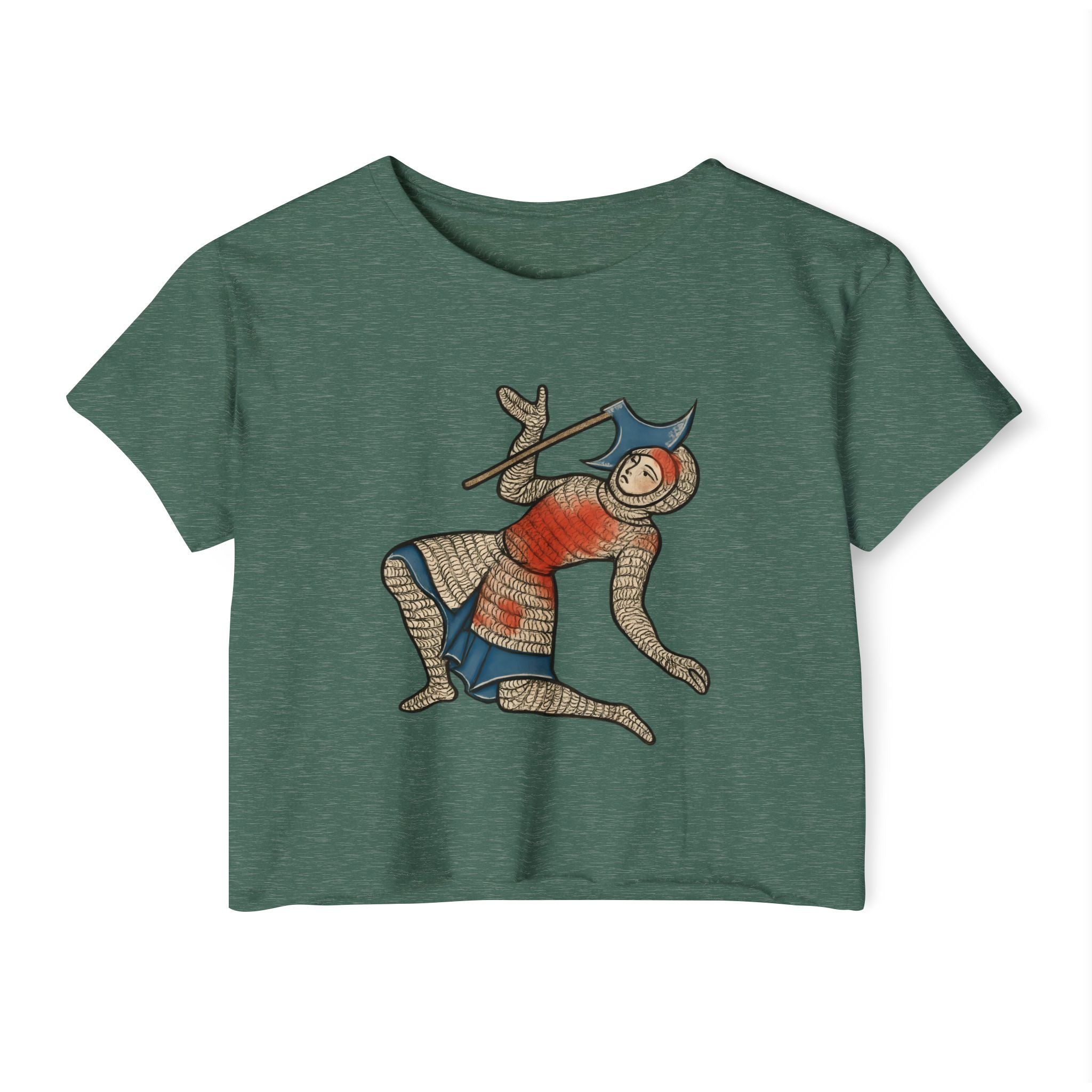 Chaos Knight Unisex Crop Tee