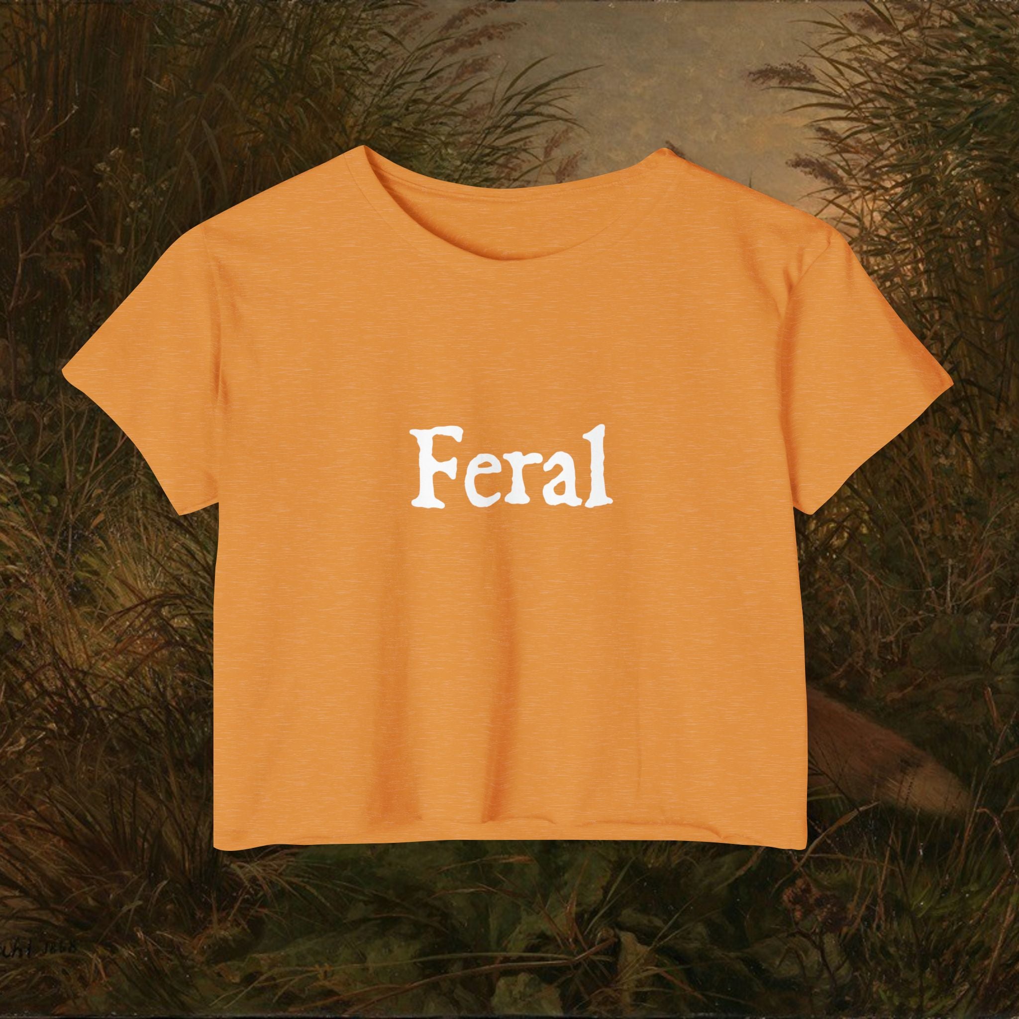 Feral Festival Crop Tee