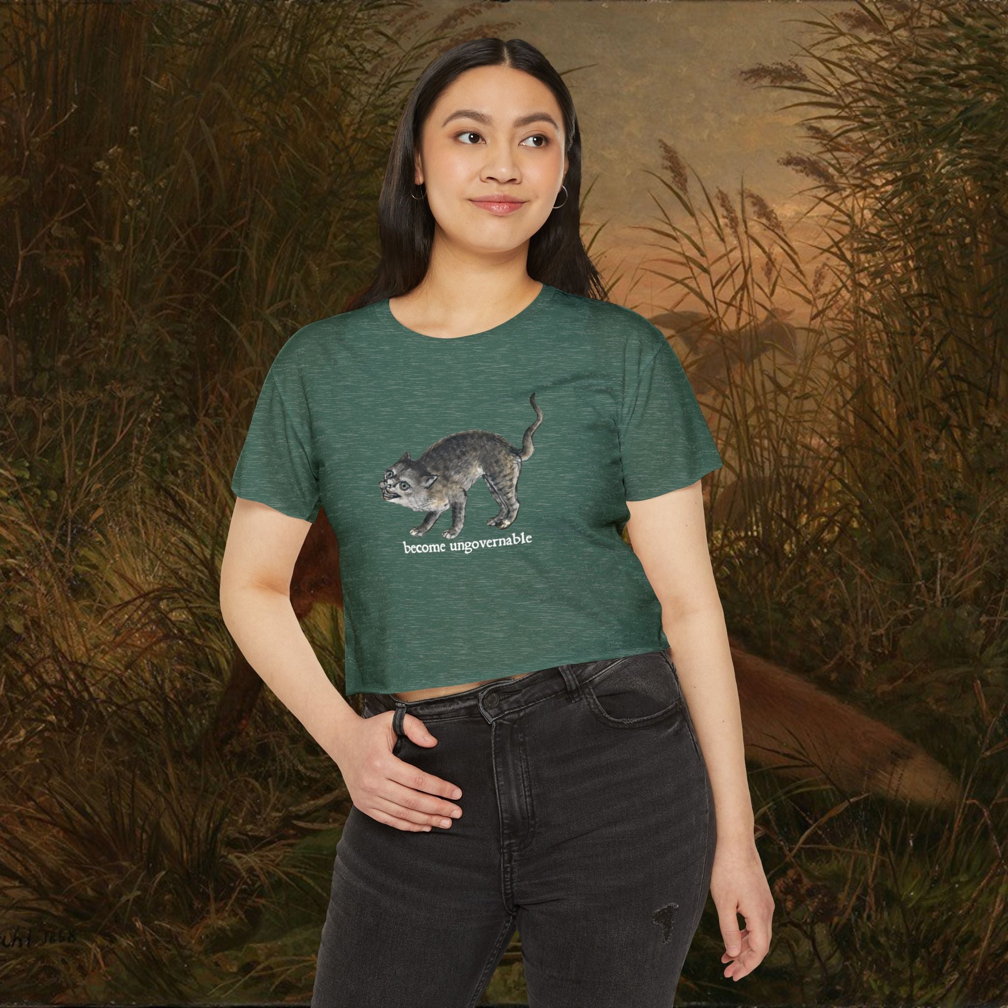 Become Ungovernable Crop Tee