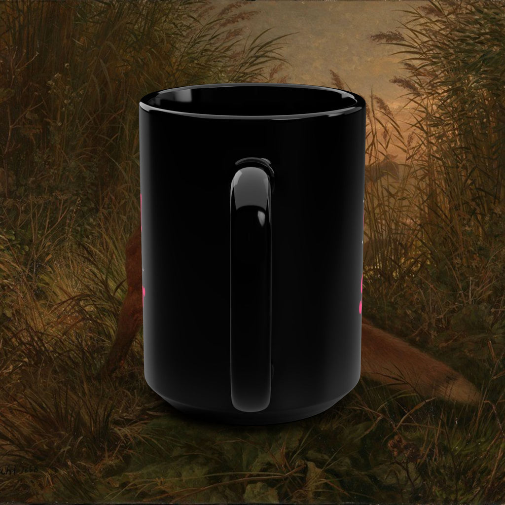 I Could Be Meaner Black Mug