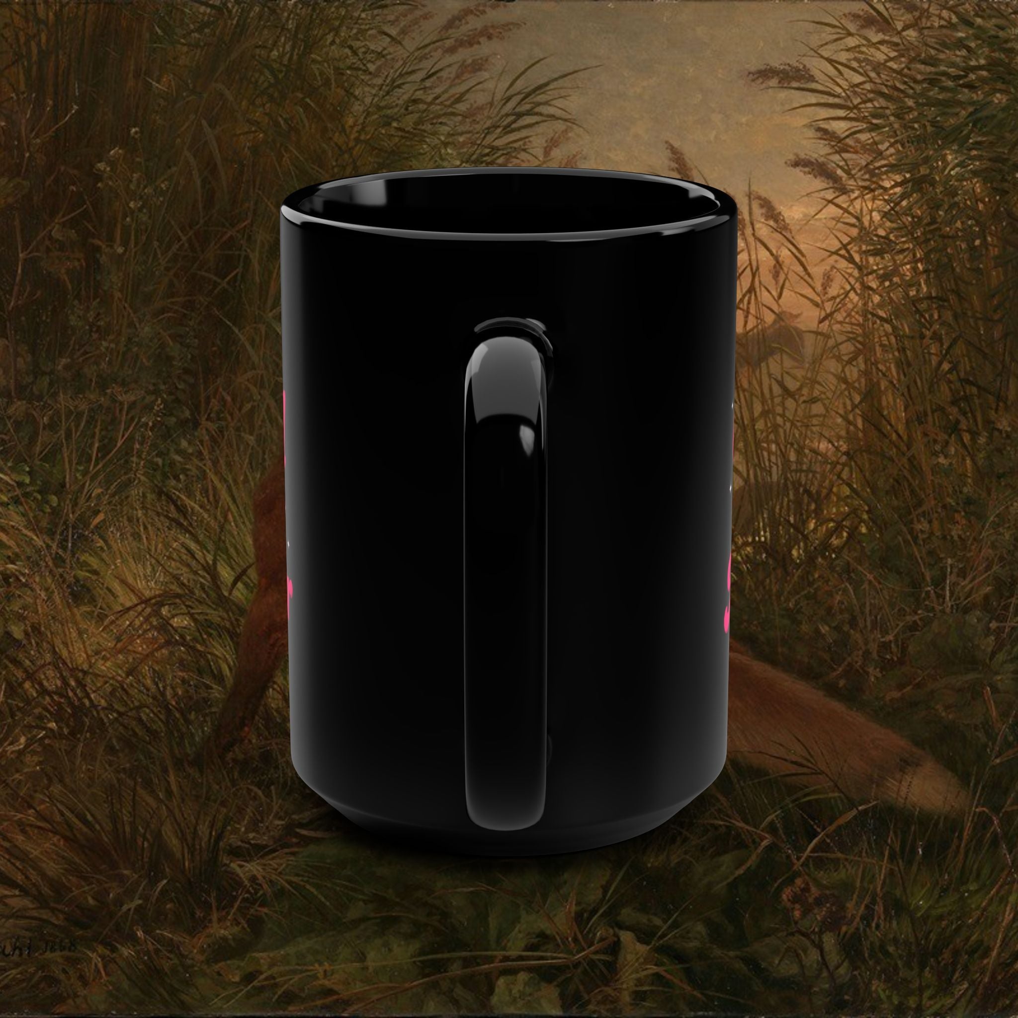 I Could Be Meaner Black Mug