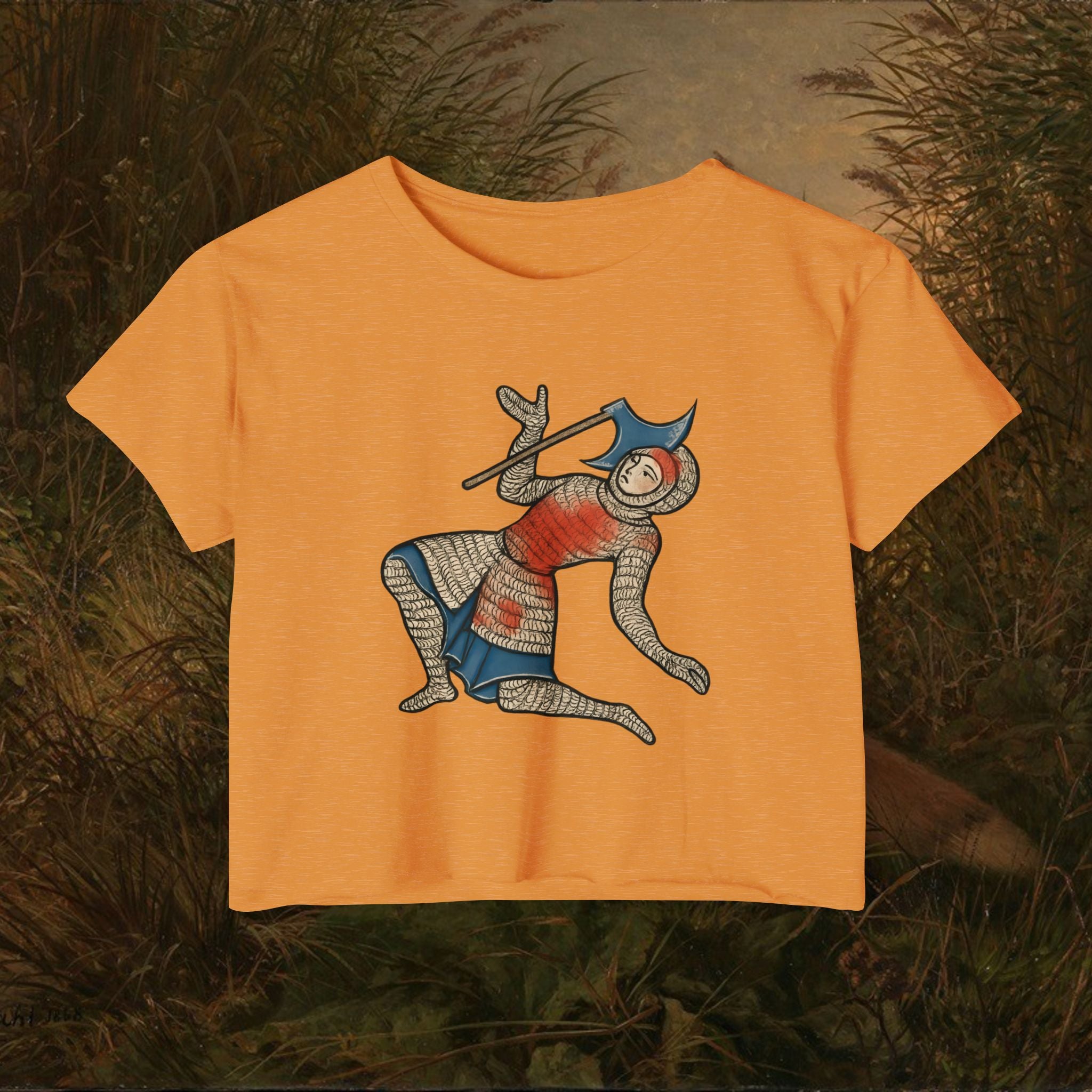 Chaos Knight Unisex Crop Tee