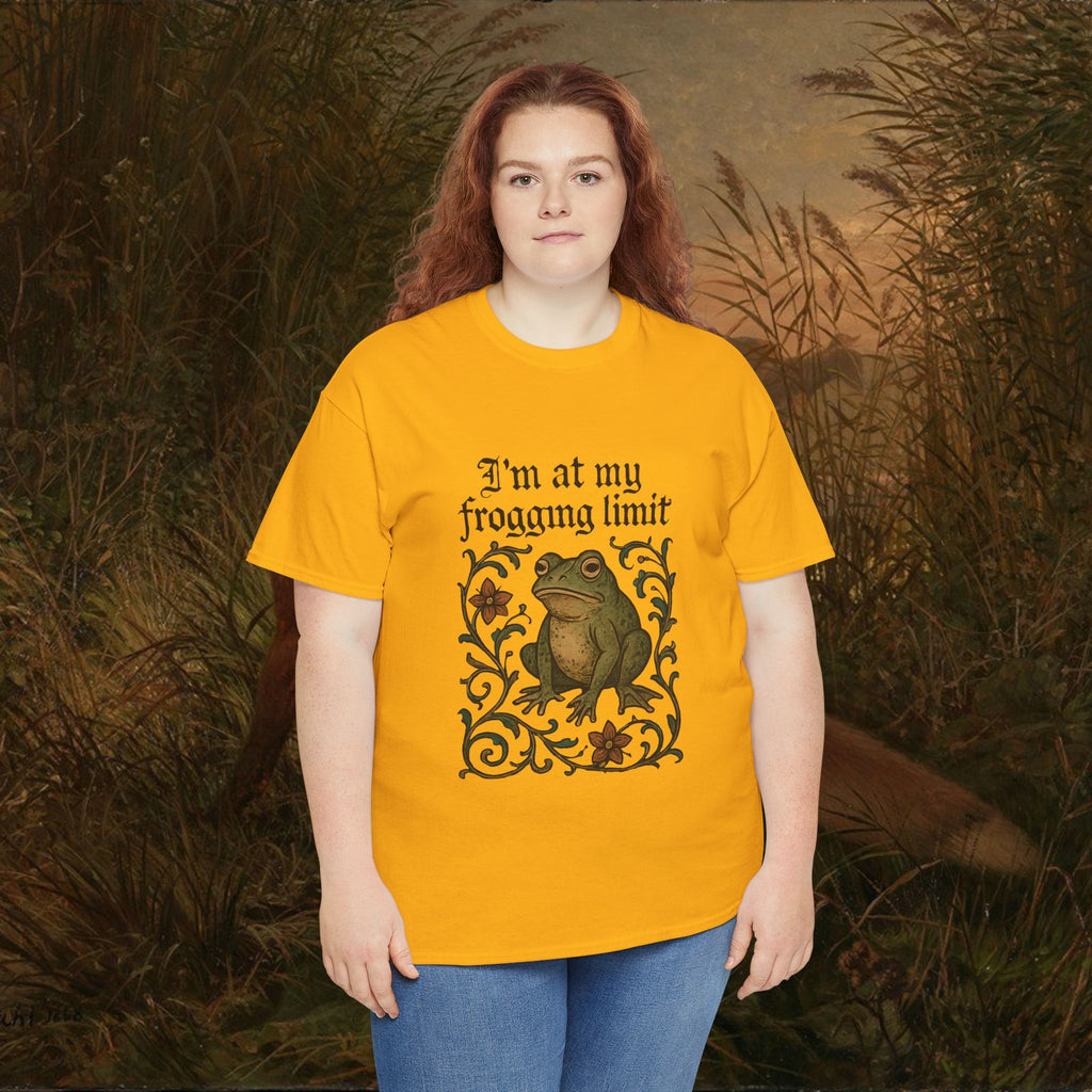 I'm At My Frogging Limit Unisex Tee