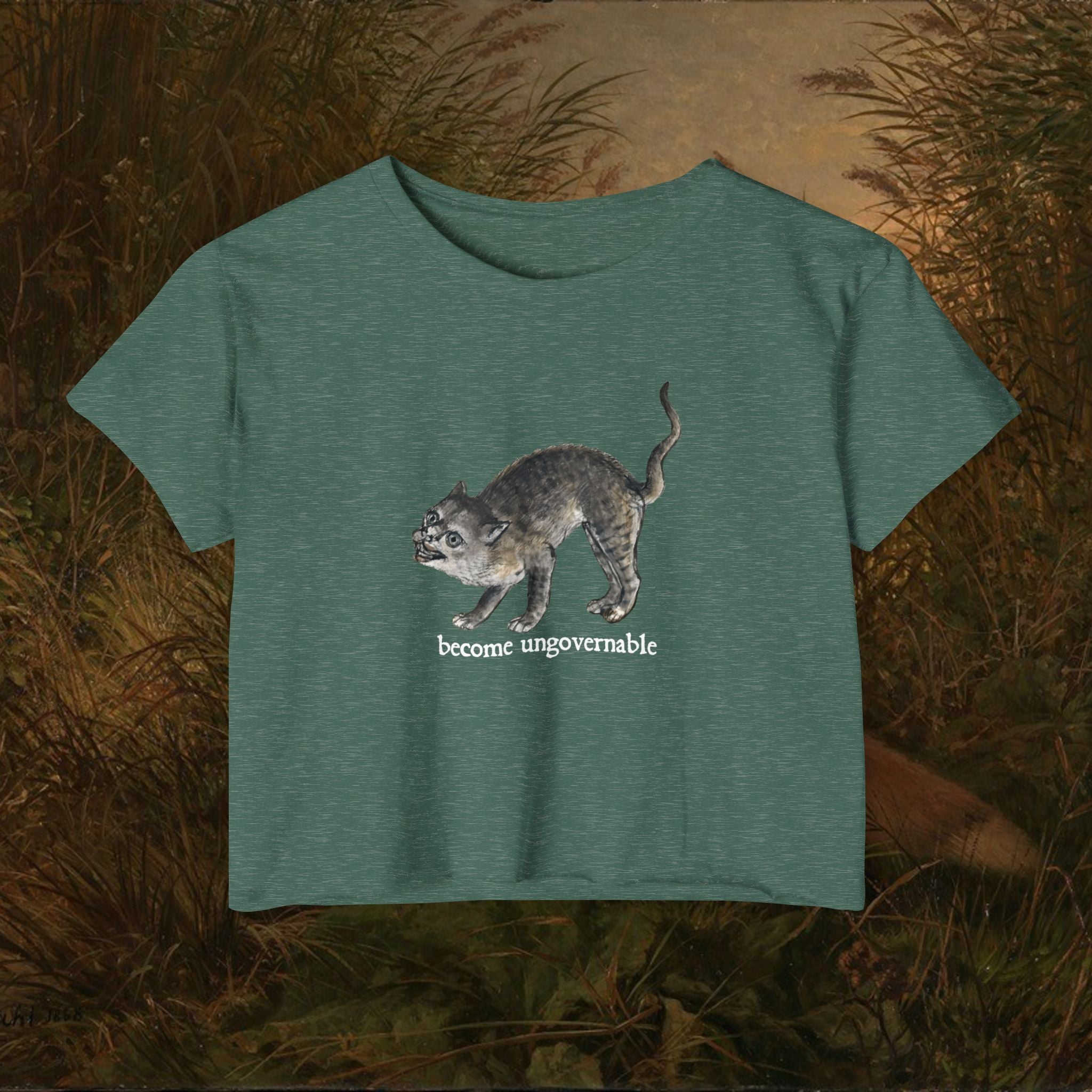 Become Ungovernable Crop Tee