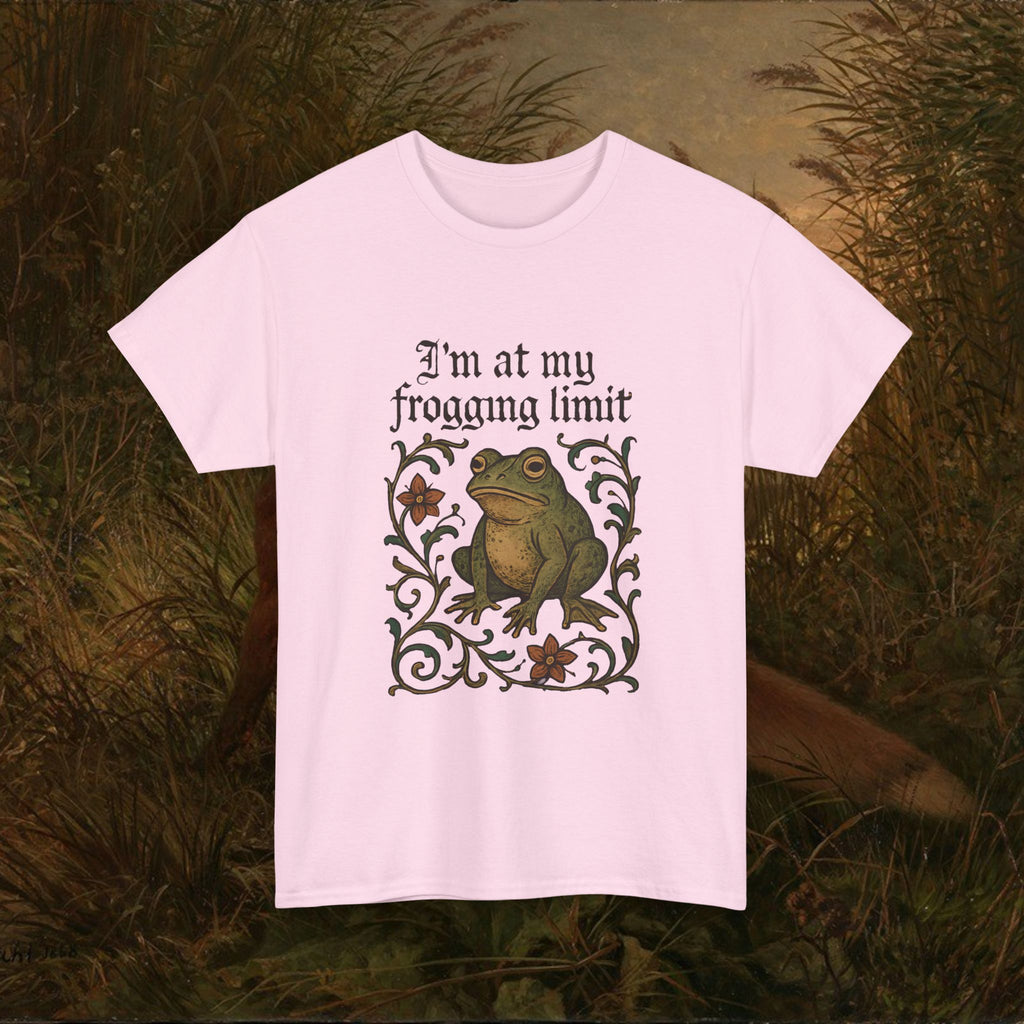 I'm At My Frogging Limit Unisex Tee