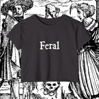 Feral Festival Crop Tee