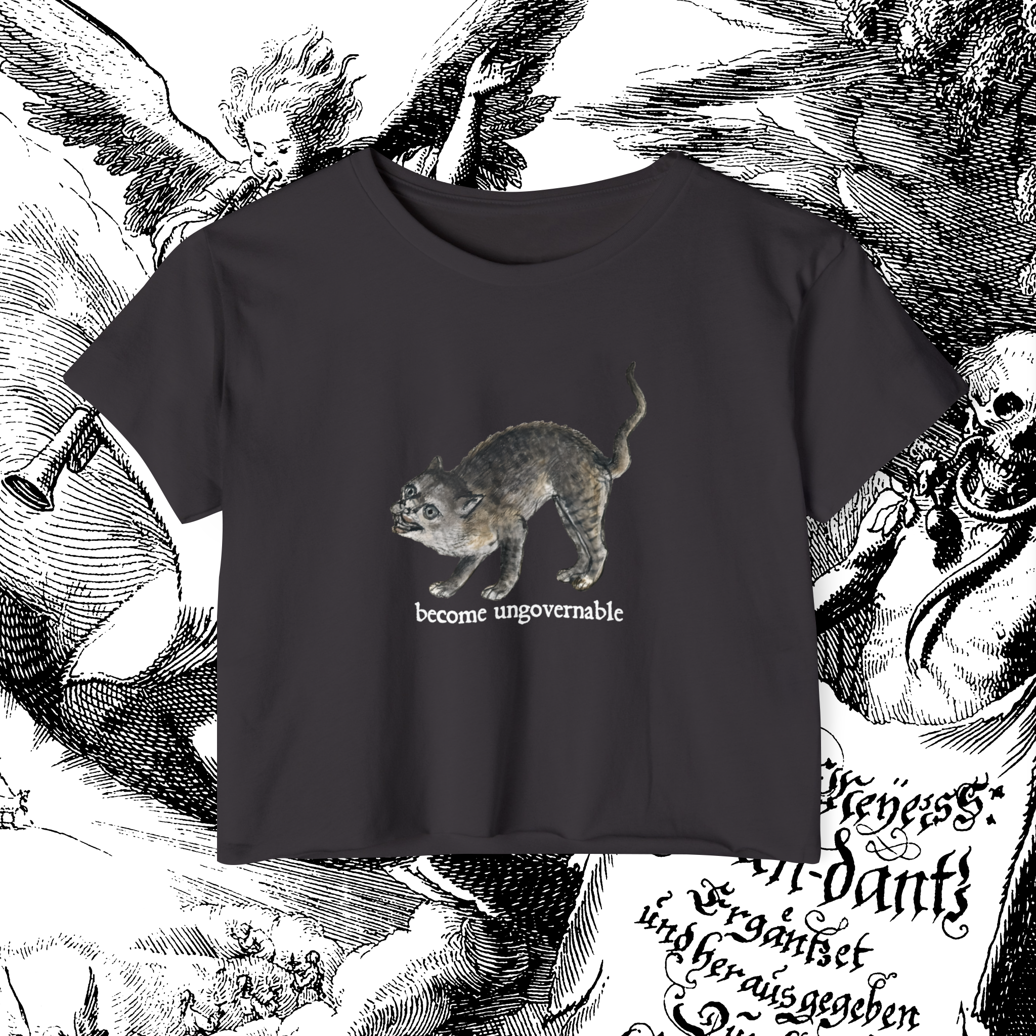 Become Ungovernable Crop Tee