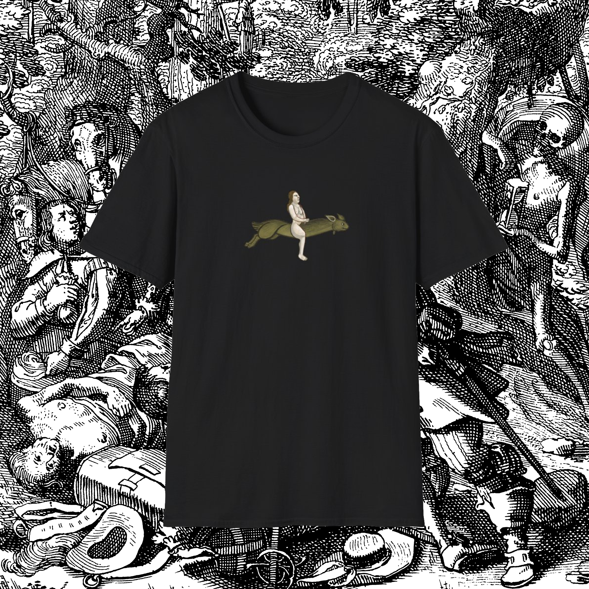 Naughty Nun Marginalia Unisex Tee