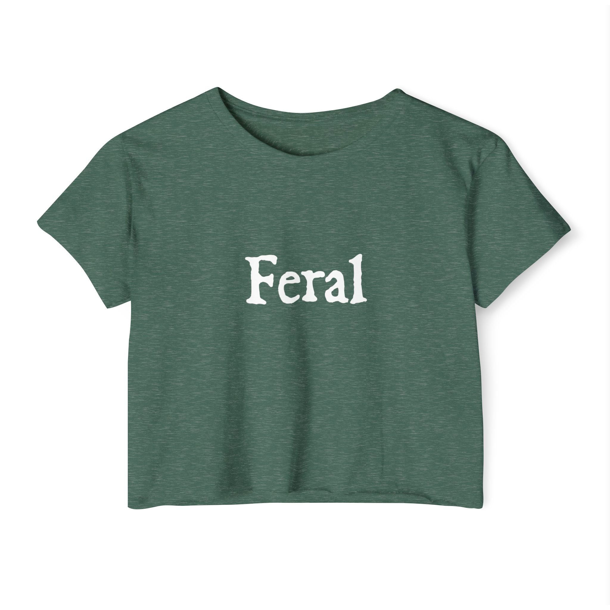 Feral Unisex Crop Tee