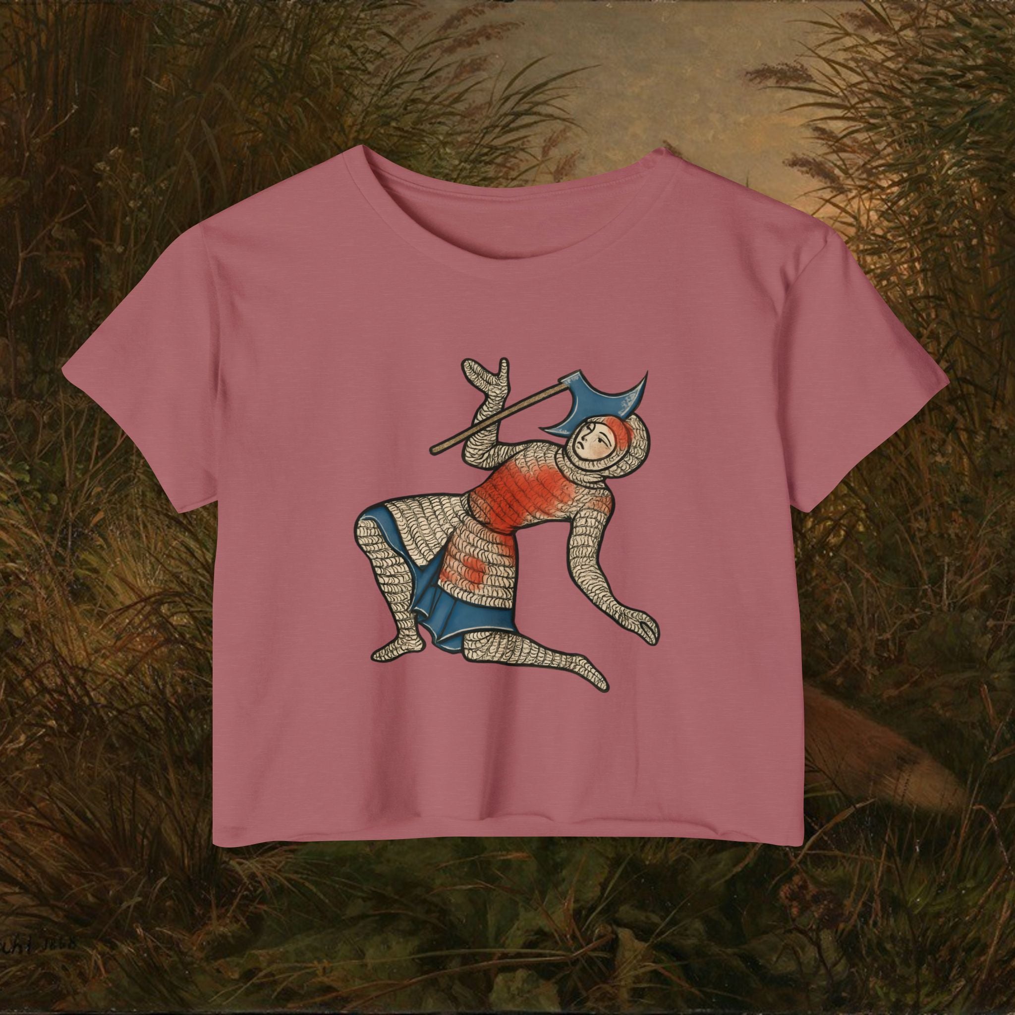 Chaos Knight Unisex Crop Tee