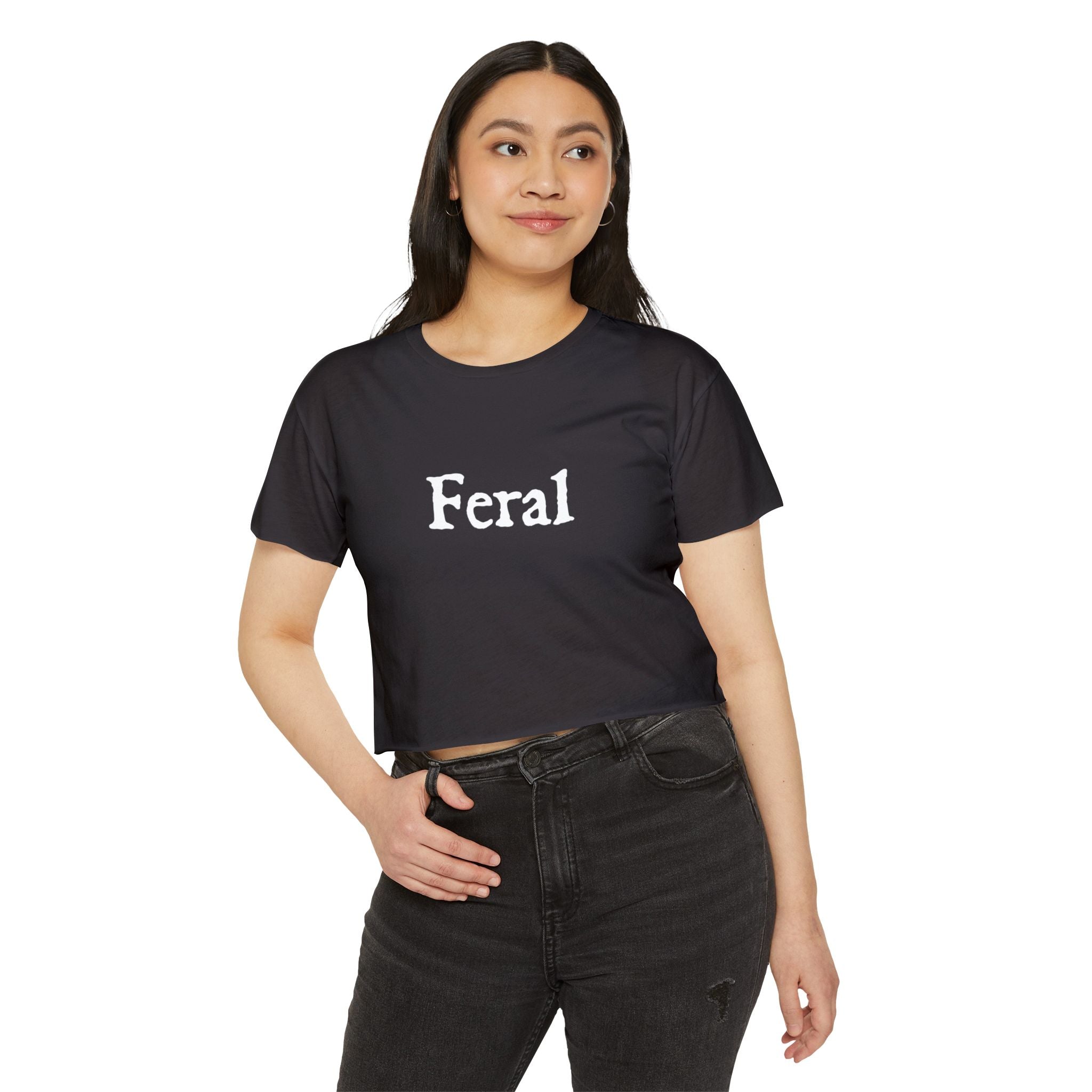 Feral Unisex Crop Tee