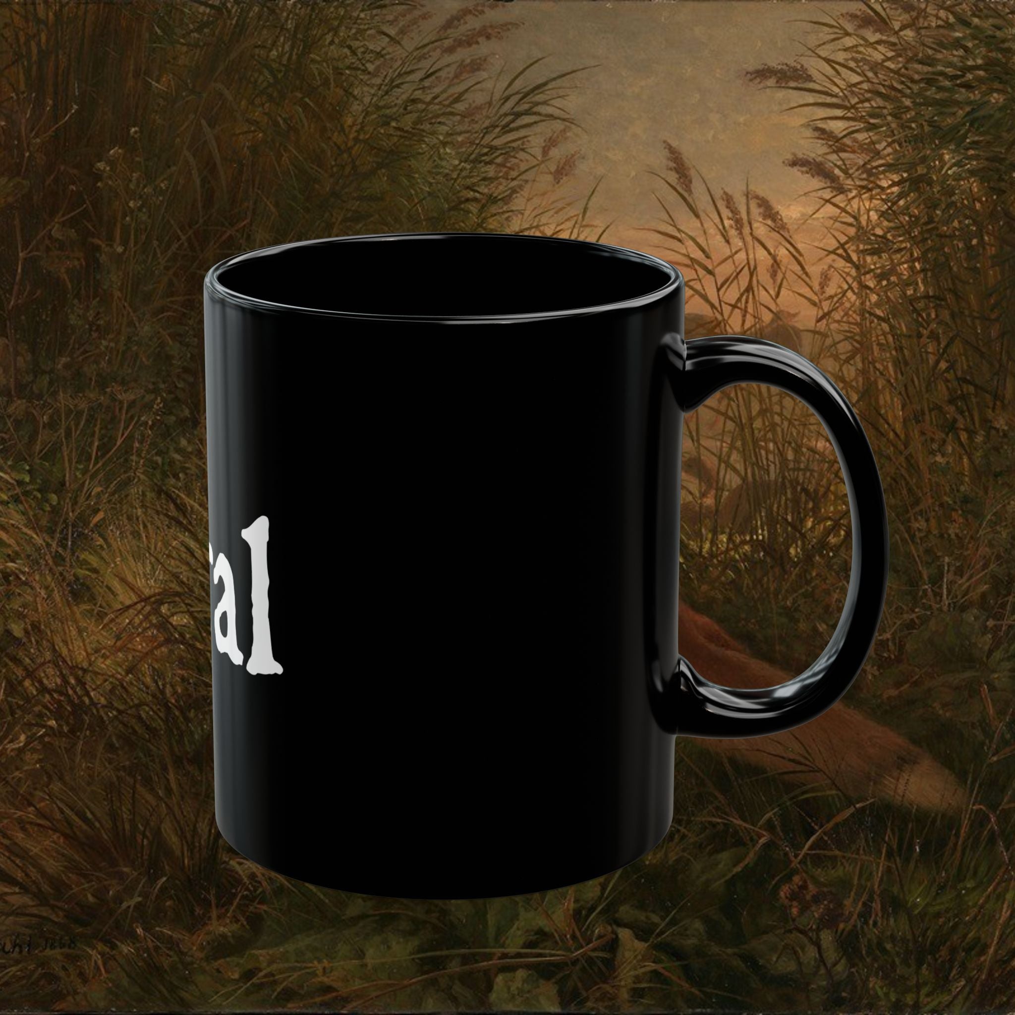 Feral Black Mug