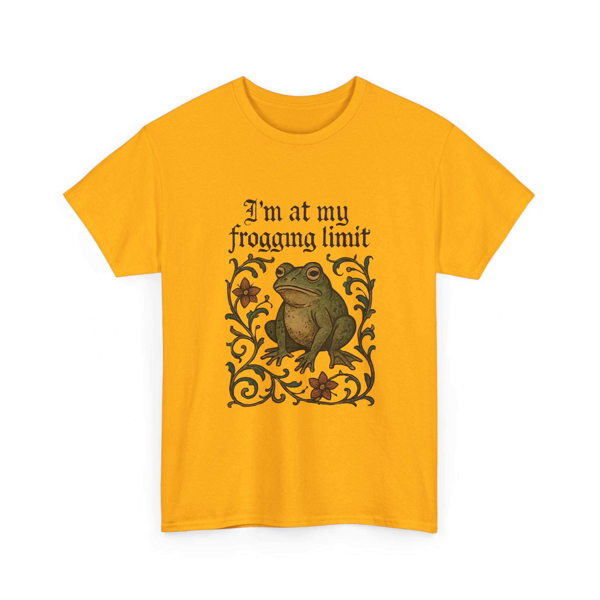 I'm At My Frogging Limit Unisex Tee