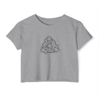 Three Hares Folklore Crop Tee