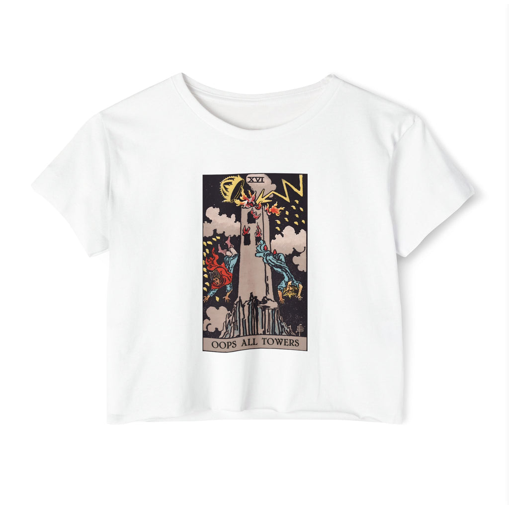 Oops All Towers Crop Tee