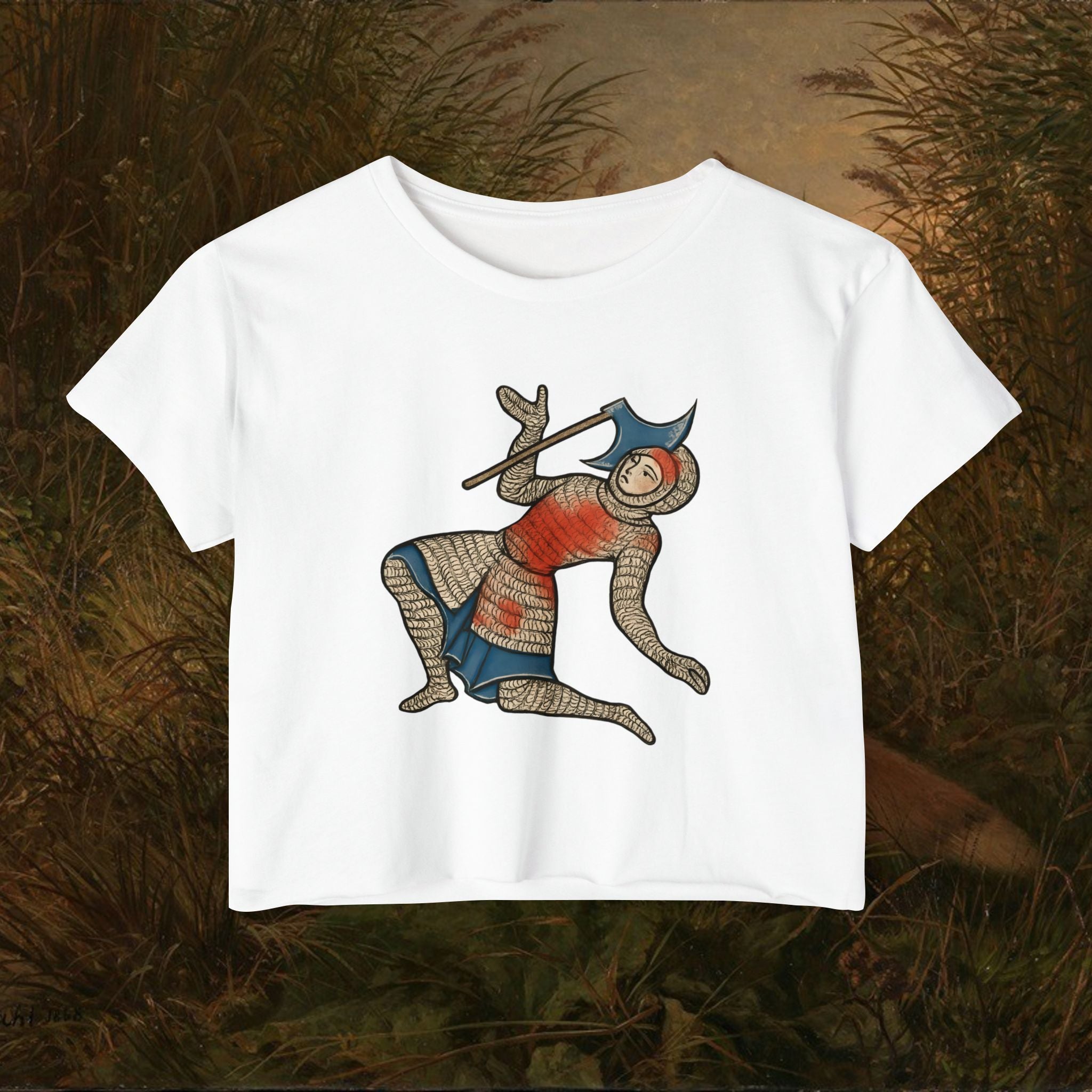 Chaos Knight Unisex Crop Tee