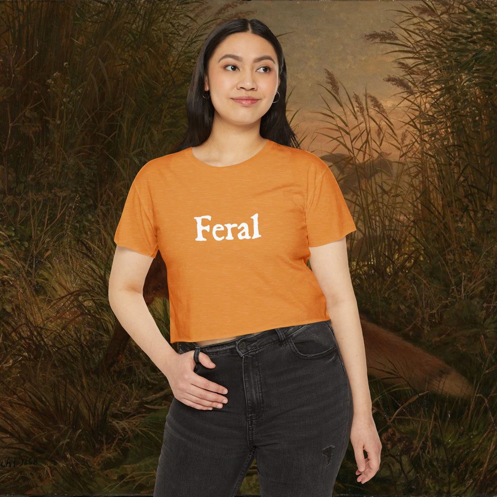 Feral Festival Crop Tee