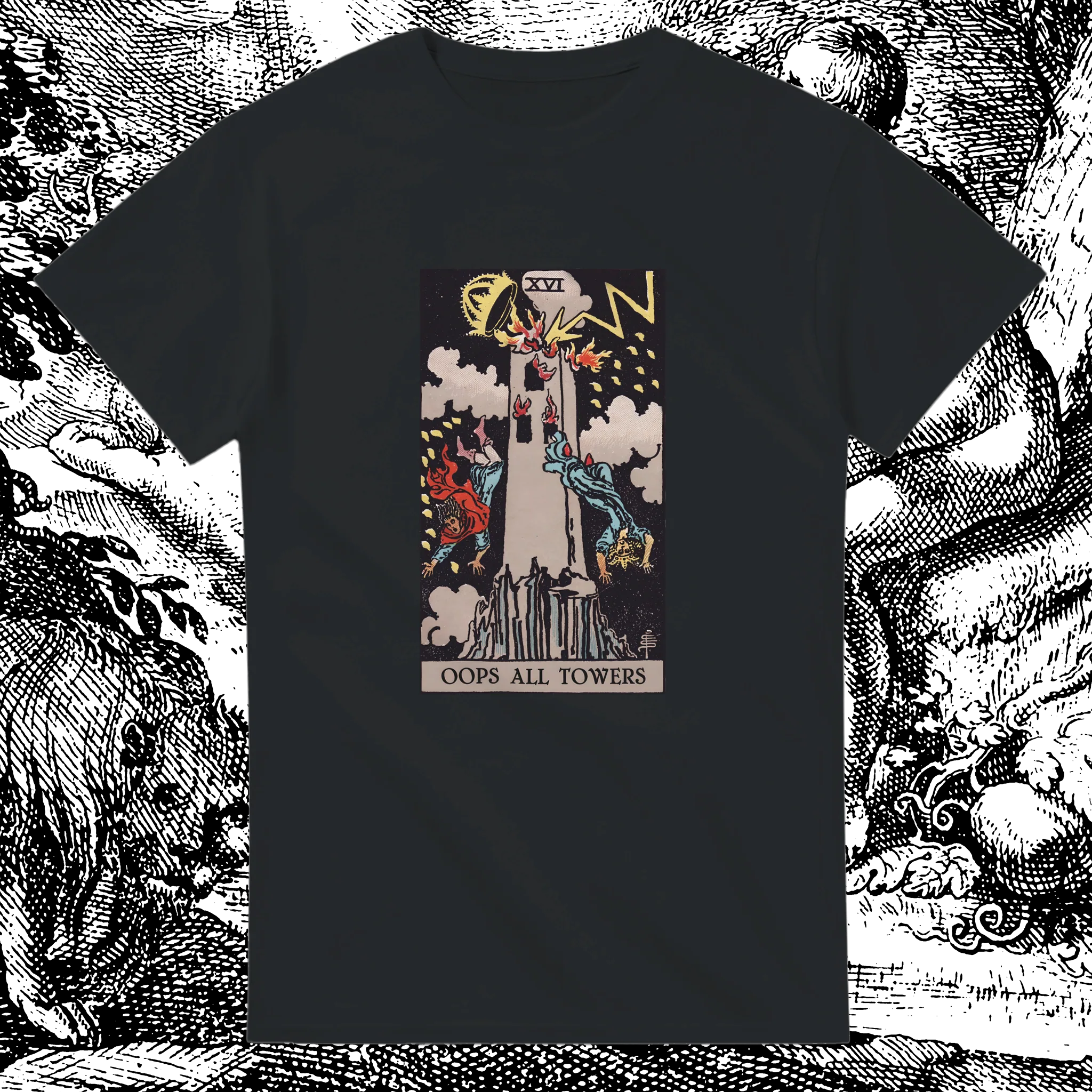 Oops All Towers Unisex Tee