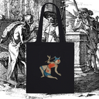 Chaotic Medieval Knight Tote Bag