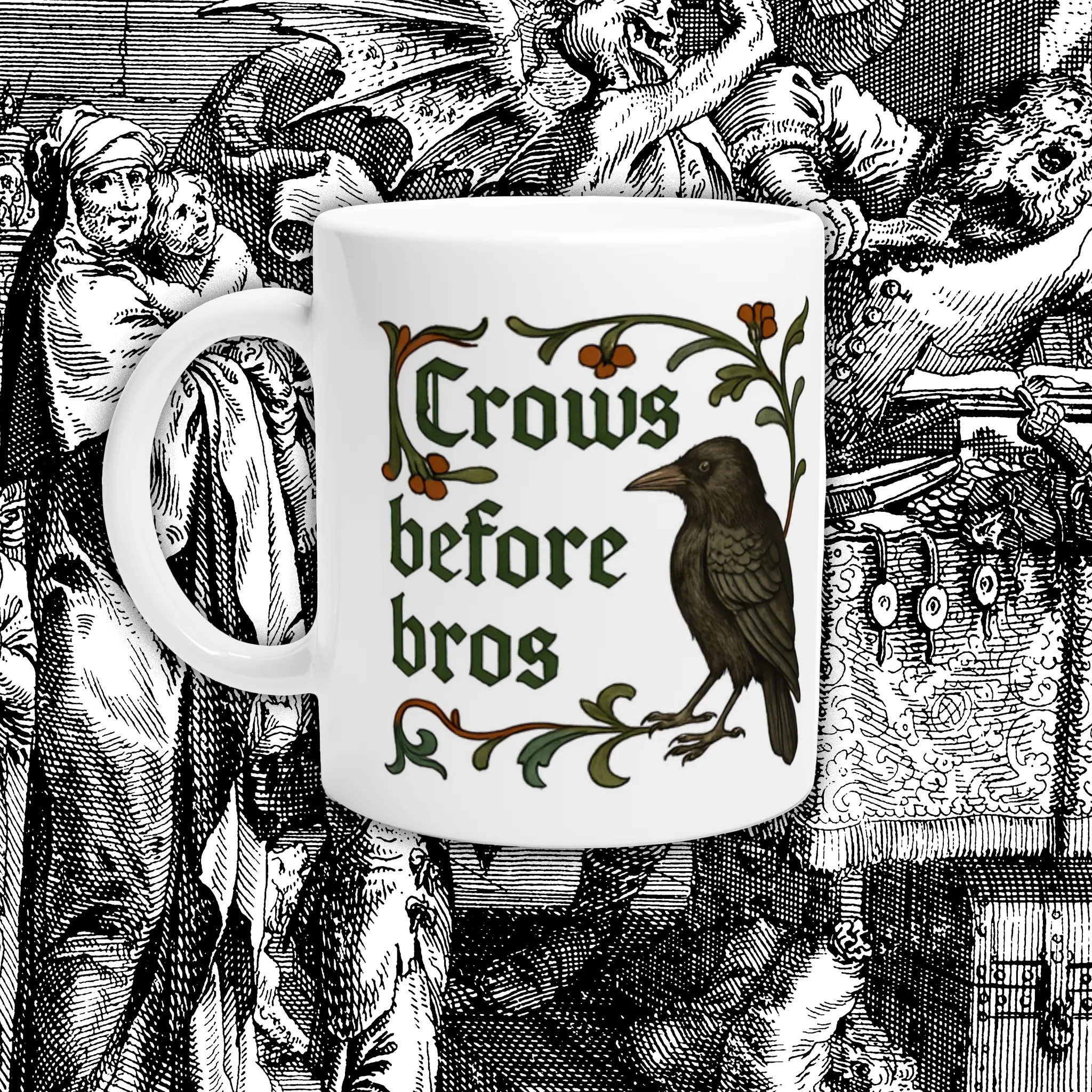 Crows Before Bros Mug