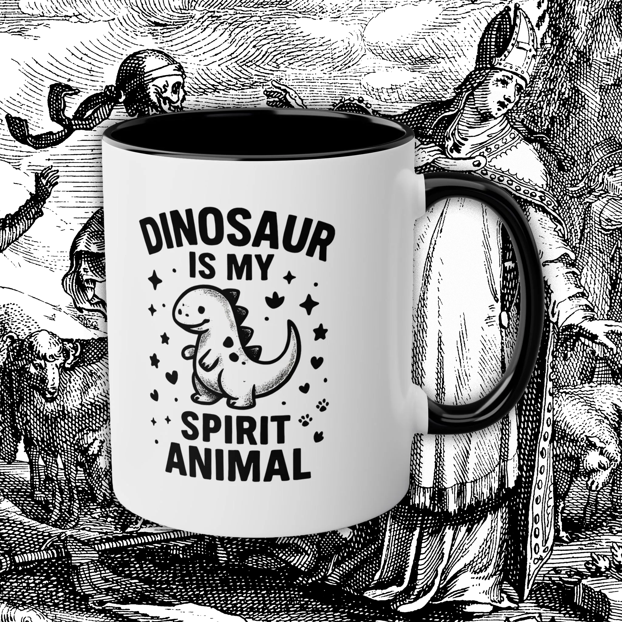 Dinosaur Spirit Animal Coffee Mug