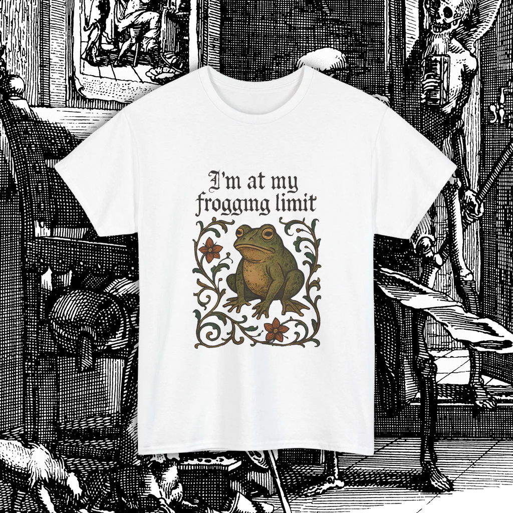 I'm At My Frogging Limit Unisex Tee