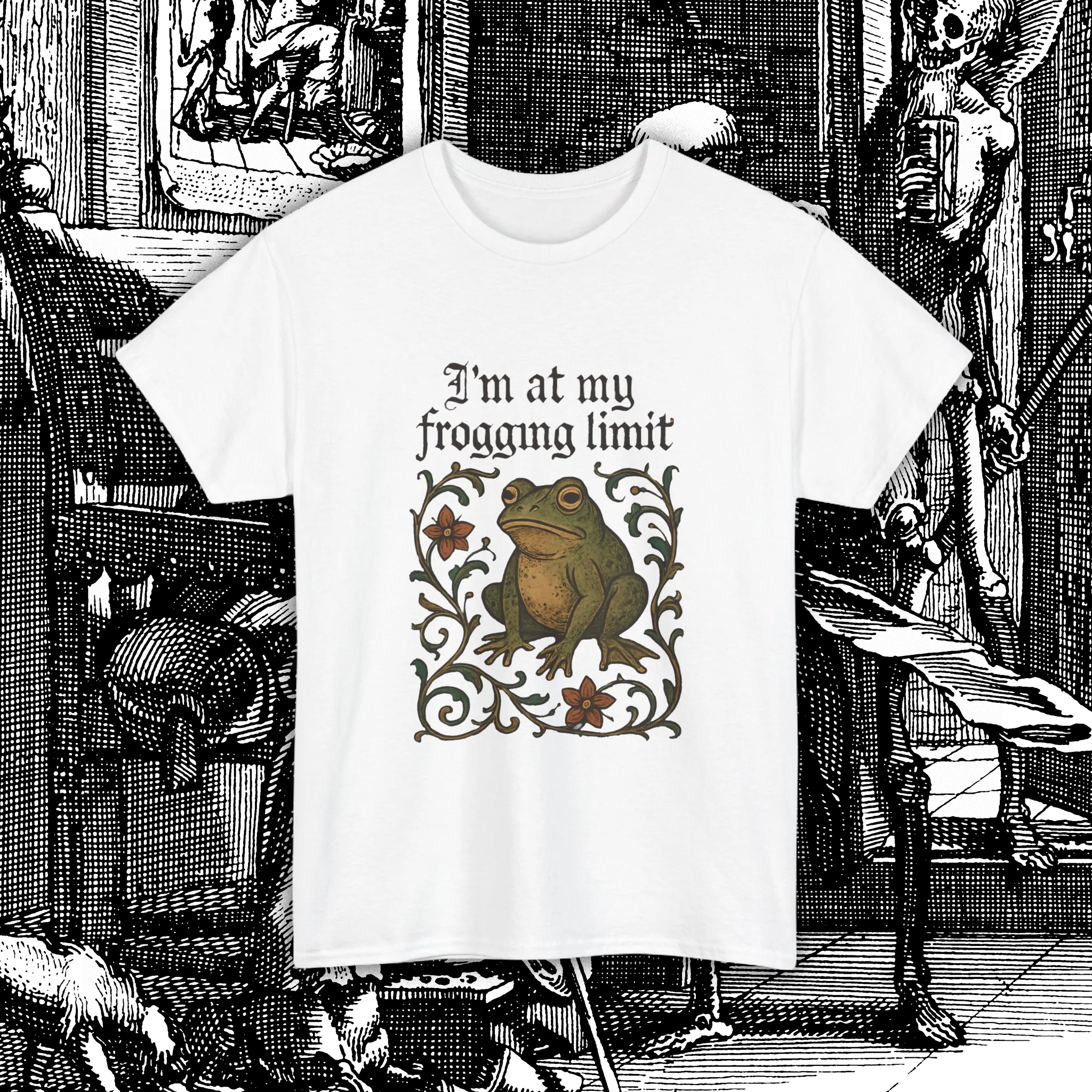 I'm At My Frogging Limit Unisex Tee