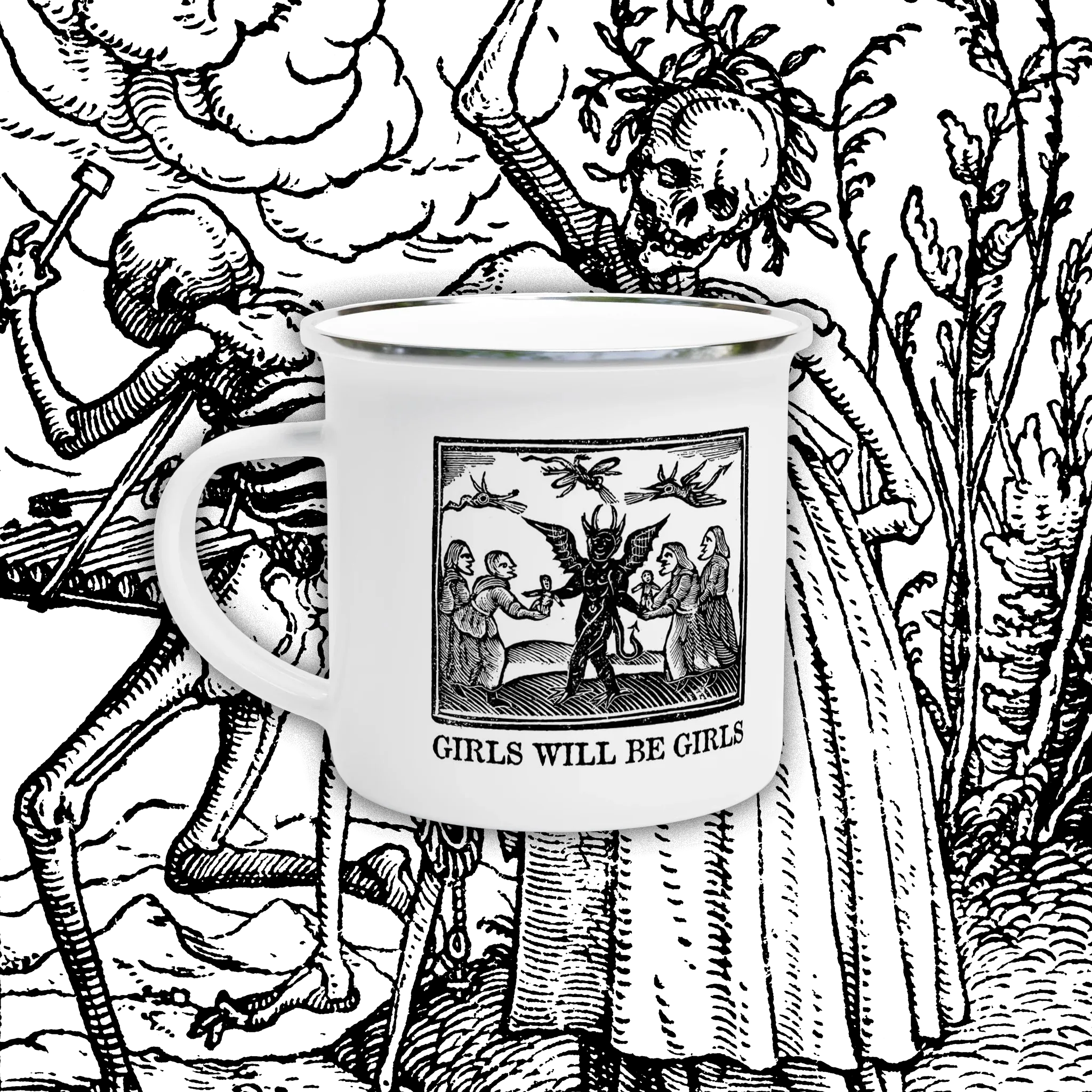 Girls Will Be Girls Camping Mug