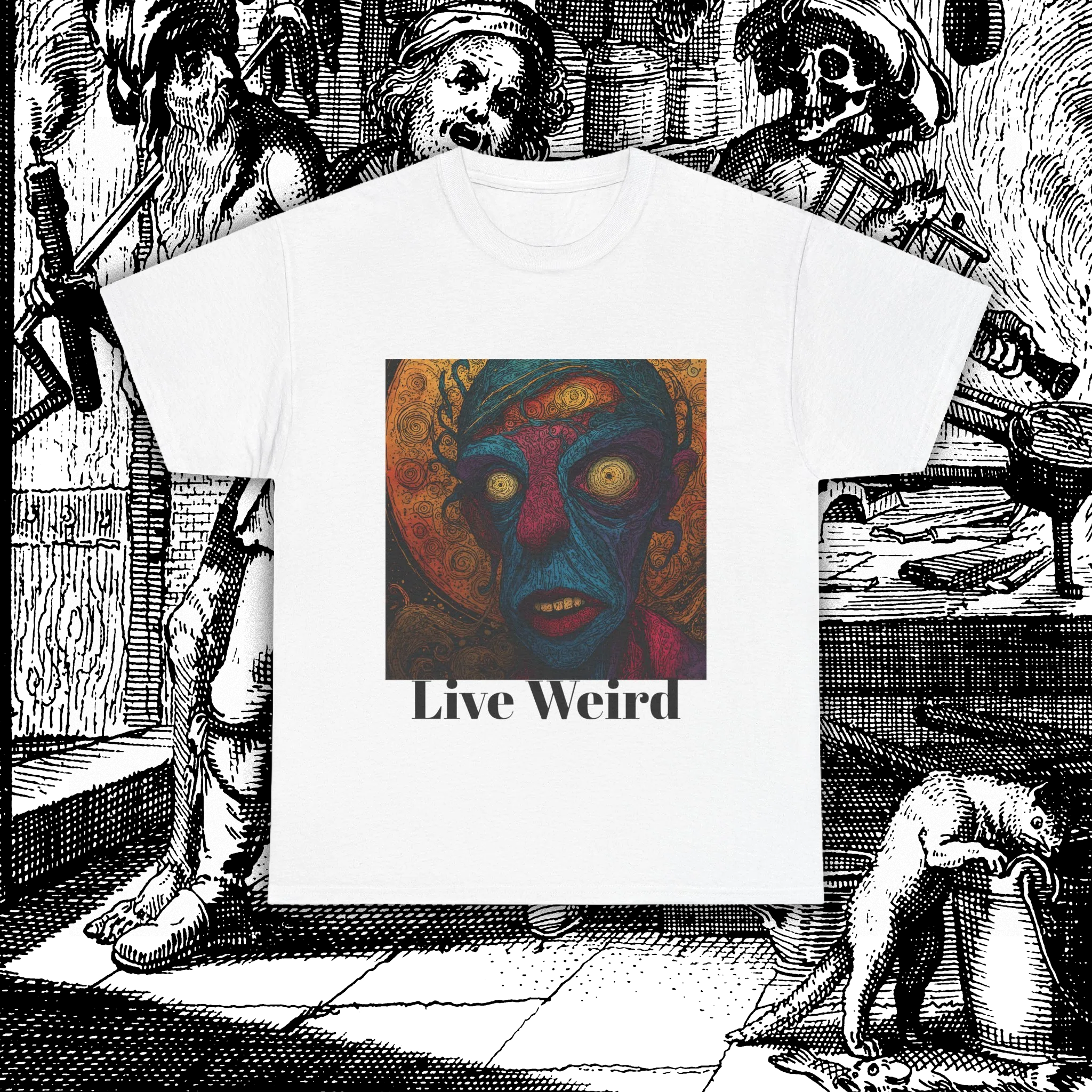 Live Weird Unisex Tee