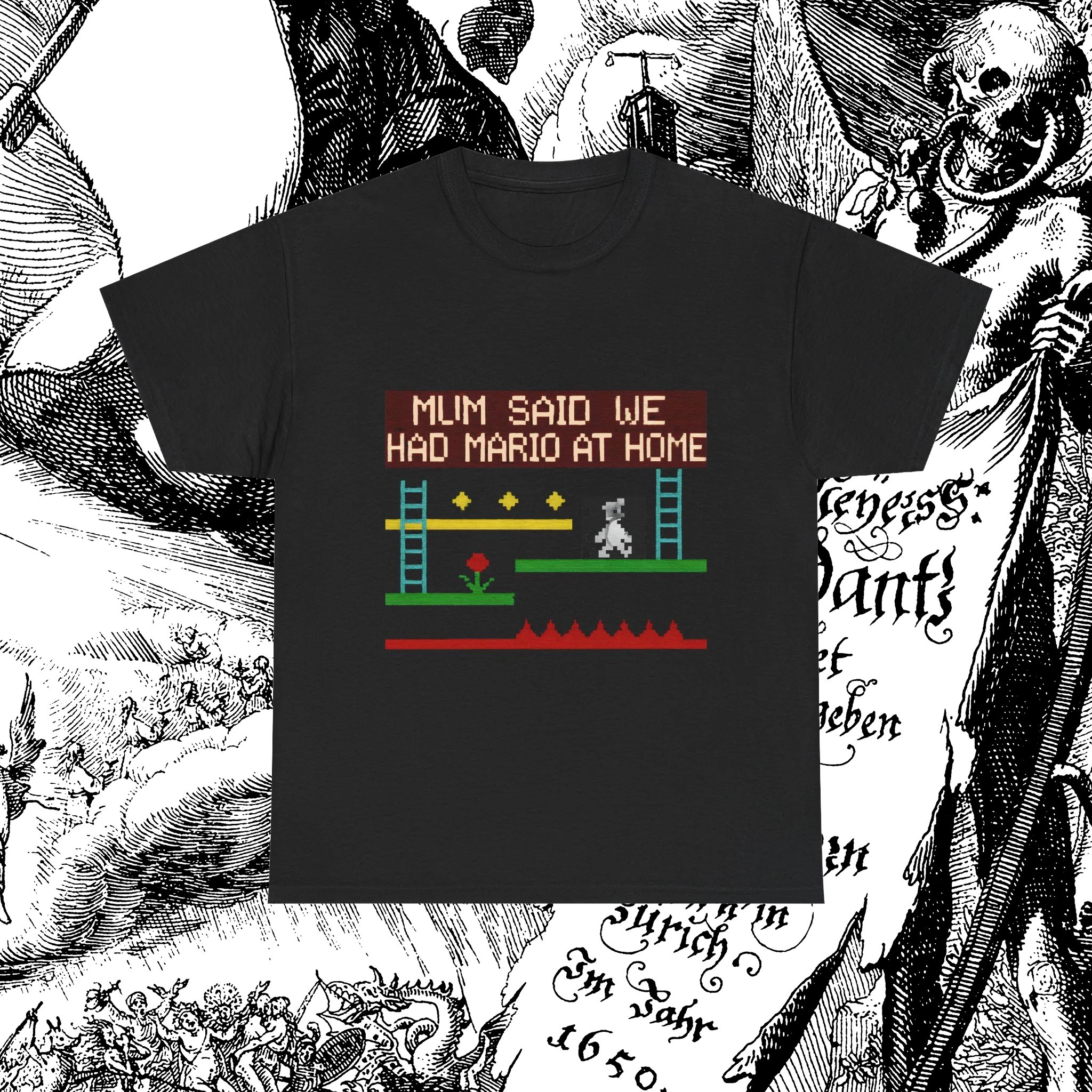 Mum Said We Had Mario at Home Unisex Tee