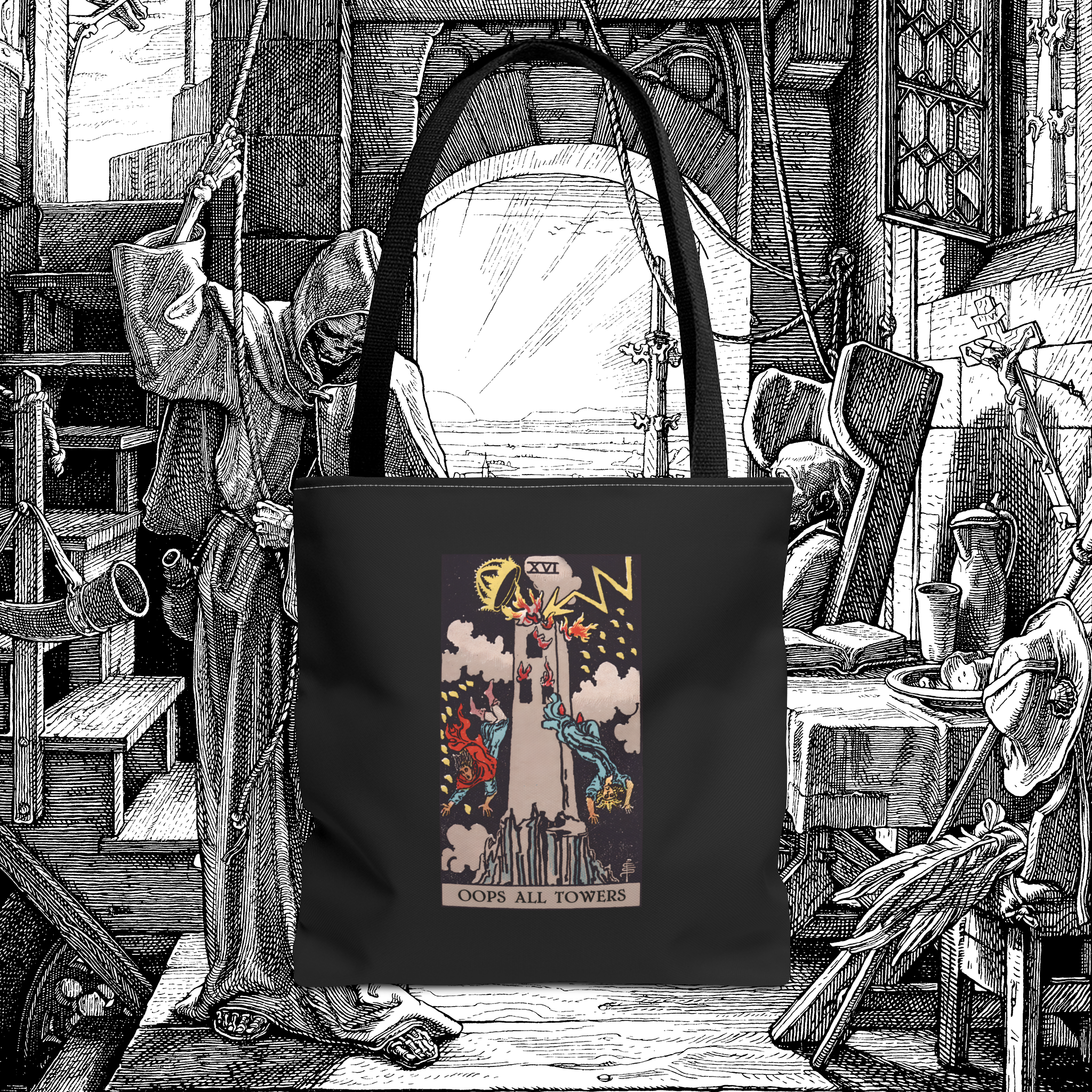 Oops All Towers Heavy Duty Tote