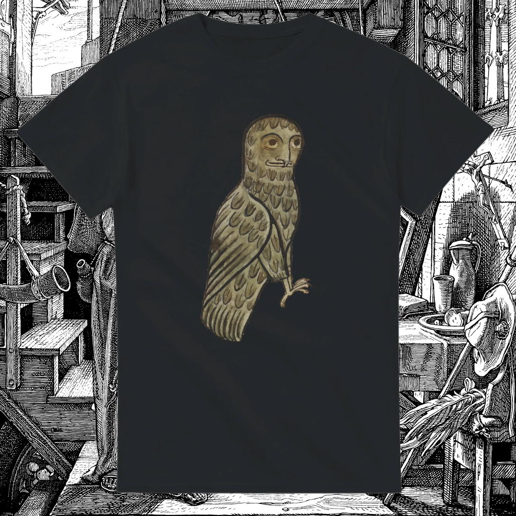 Marginalia Owl Unisex Tee
