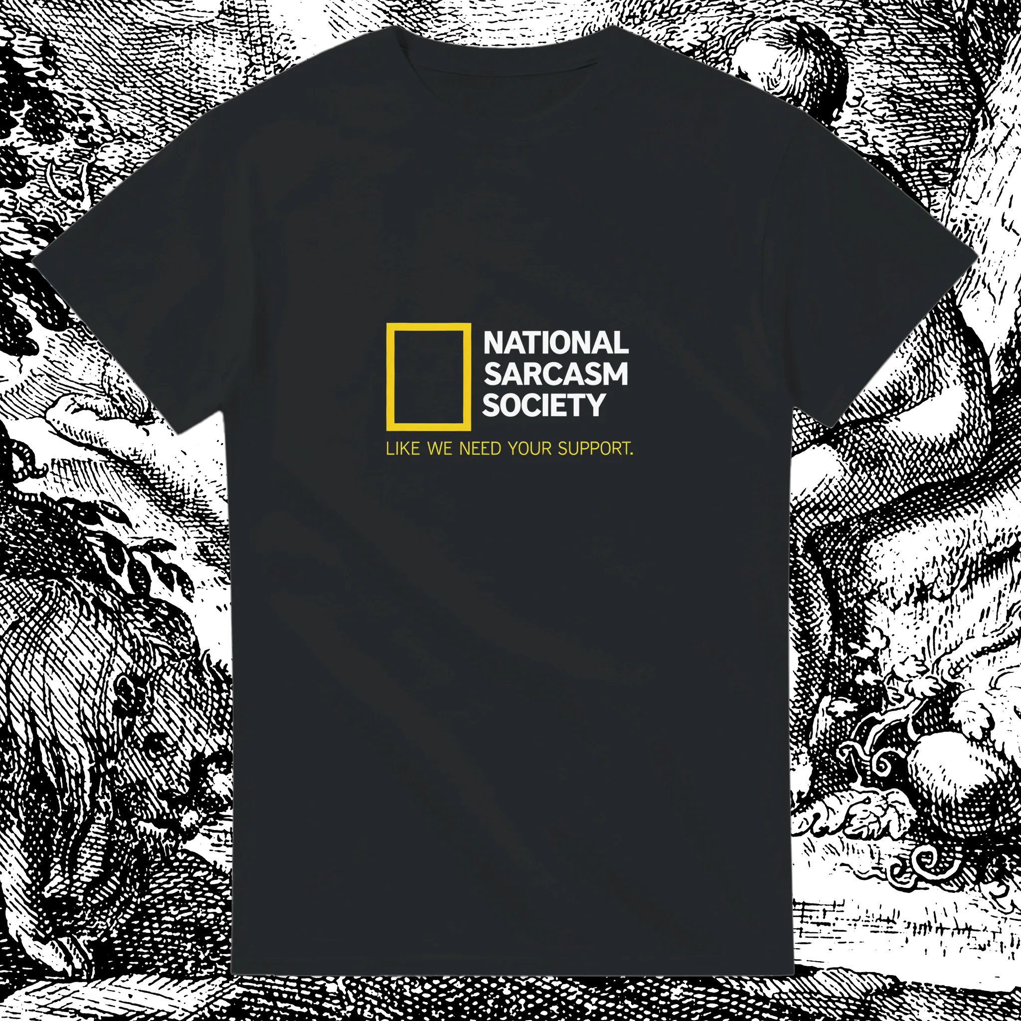 National Sarcasm Society Unisex Tee