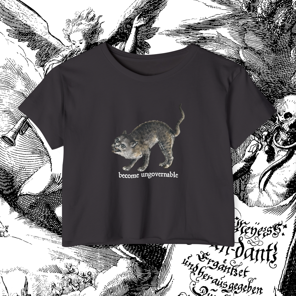 Become Ungovernable Unisex Crop Tee