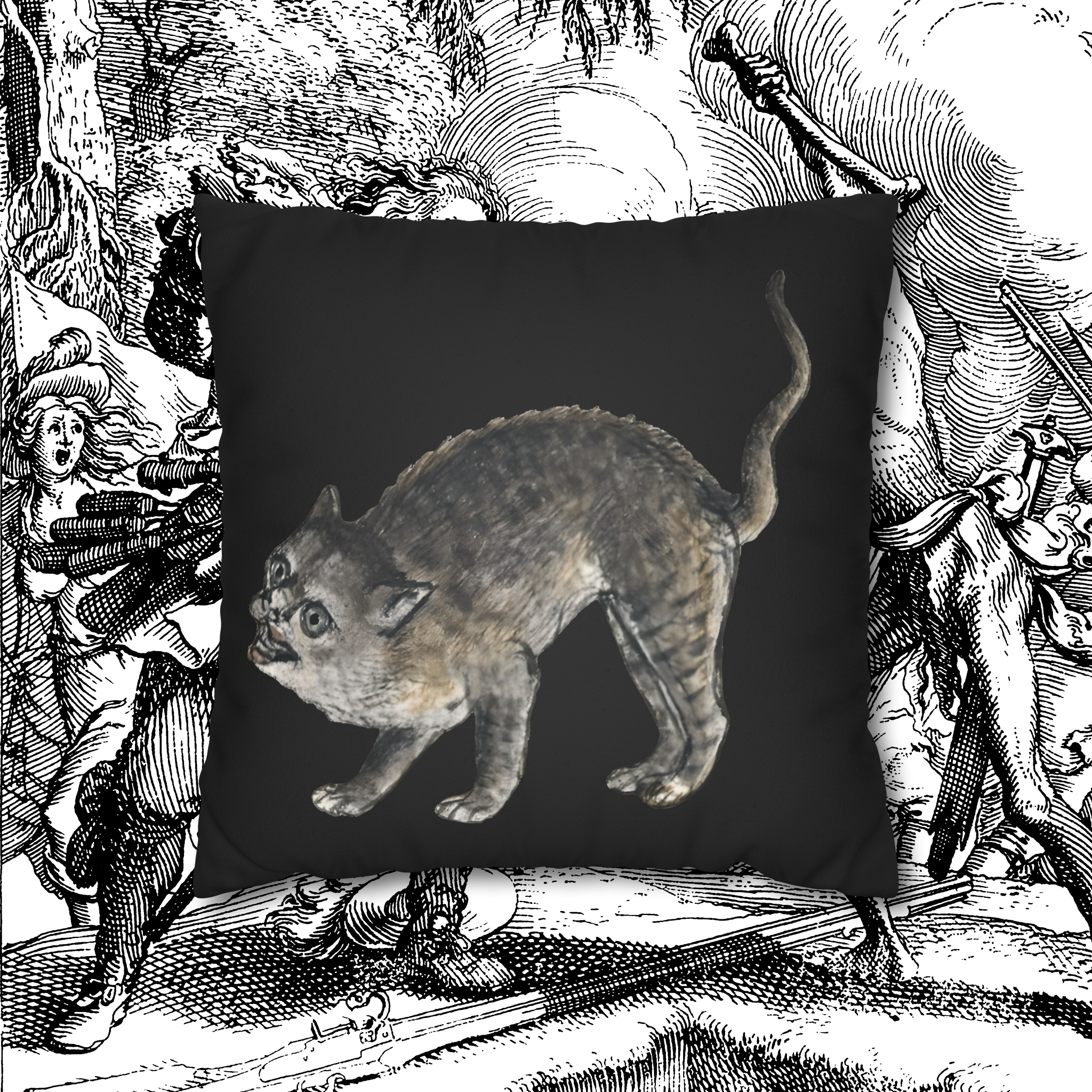 Become Ungovernable Faux Suede Cushion