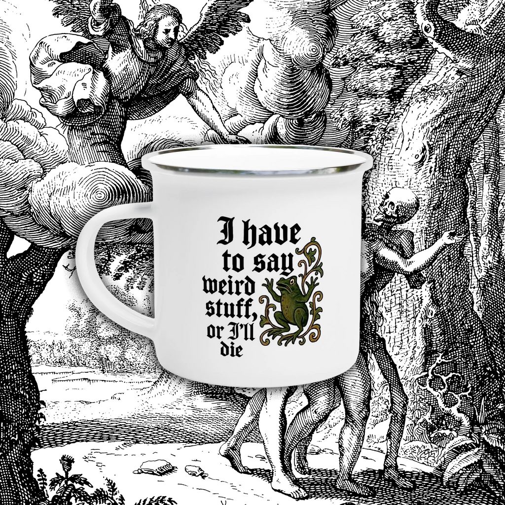 Crows Before Bros Camping Mug